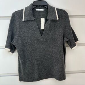 Abercrombie & Fitch Notch Collar Sweater